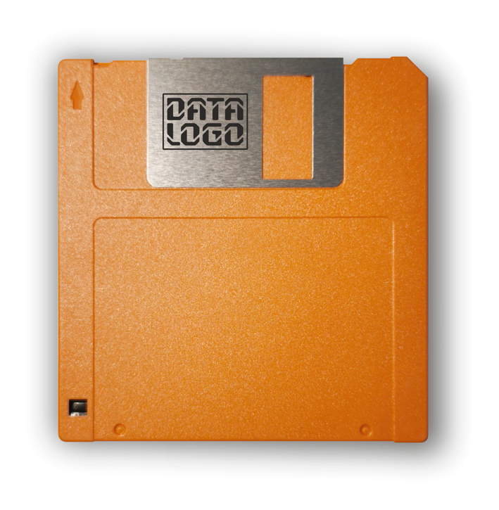 Diskette 3.5" 2DD mit 720kb Stickprogramm